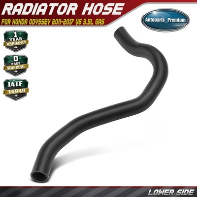 Manguera de radiador lateral inferior para Honda Odyssey 2011-2017 V6 3,5 L GAS EPDM 2035011182 Foto 1 de 4