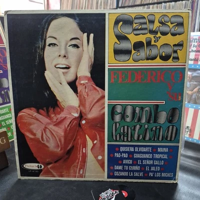 Federico Y Su Combo Latino ‎– Salsa Y Sabor- Latin, Guaguancó, Venezuela, 1966 - Image 1 of 4