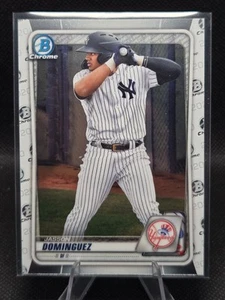 2020 Bowman Chrome Prospects #BCP-243 Jasson Dominguez Base Rookie Card - Picture 1 of 2