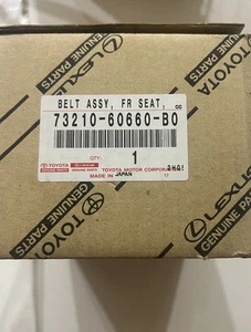 73210-60660 Genuine Toyota Seatbelt Brand New Suit FZJ79, HZJ79, VDJ79 - Picture 1 of 1