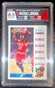 1993-94 UPPER DECK PRO VIEW #91 MICHAEL JORDAN NM-MT+ - Picture 1 of 2