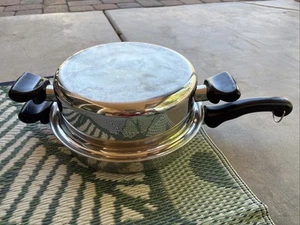 SALADMASTER System 7: TP301-316 Padella in acciaio inox 11" e coperchio a cupola - Foto 1 di 6