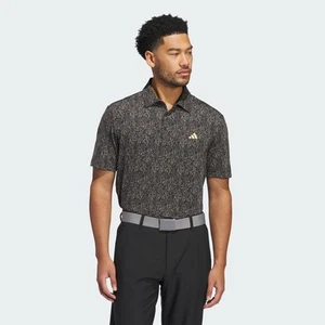 adidas Performance AU Men Golf Ultimate365 Power Grid Print Polo Shirt - Picture 1 of 9