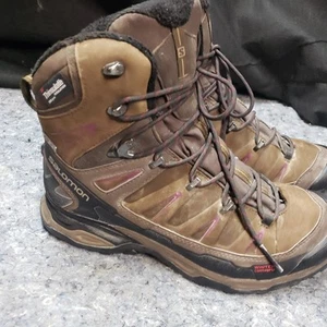 Salomon X Ultra Winter ClimaShield WP Leather Lined Hiking Boots Women's Sz 9 - Bild 1 von 11