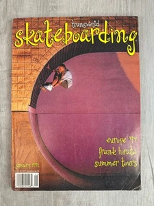 Transworld Skateboarding Magazine Volume 16 #1 January 1998 Europe Hirata Tours - Picture 1 of 21