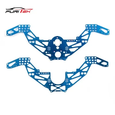 Furitek FUR-2589 Titan Blue Frame KIT for Losi 1/18 Mini LMT - Image 1 of 3