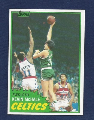 RAZOR SHARP  1981 TOPPS #75 EAST KEVIN MCHALE ROOKIE CELTICS HOF .99 SHIP Y136 - Image 1 of 2