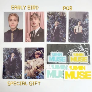 TIENDA WEVERSE BTS JIMIN 'MUSE' POB REGALO ESPECIAL TARJETA FOTOGRÁFICA +... - Imagen 1 de 13