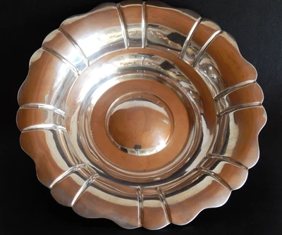 Anbietschale Art Deco, Polen, Krakau 1932-1939, 800er Silber - Bild 1 von 4