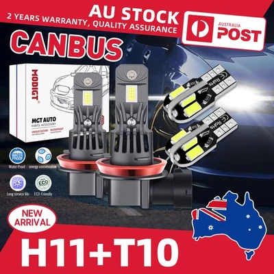 H11+T10 LED Canbus Headlight Bulbs For Mercedes Benz A-Class A 200 A 180  A 250 - image 1 of 4
