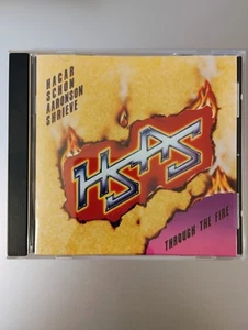 HSAS - Through The Fire (CD/VG Pre-owned) Sammy Hagar Neal Schon classic rock - Picture 1 of 4