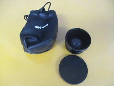 NEEWER LENTE DIGITAL ALTA DEFINICIÓN 0.45X SUPER GRAN ANGULAR CON MACRO Foto 1 de 4