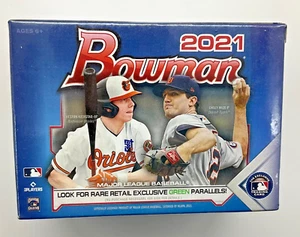 2021 Bowman Baseball, Retail Exclusive, Factory Sealed (GREEN), 72 Cards - Picture 1 of 2