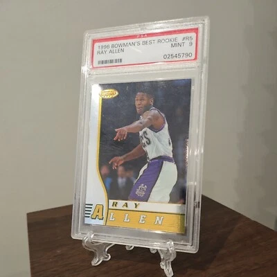 Bowmans Best Ray Allen 1996 novato PSA 9 HALLAZGO RARO 💎🔥💎 Foto 1 de 2
