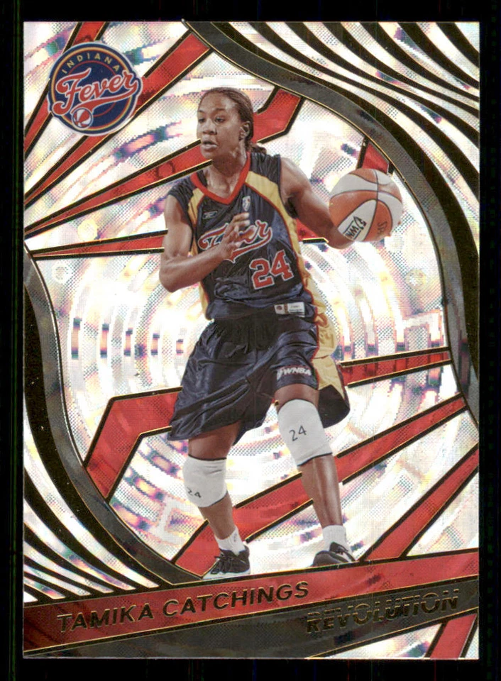 2022 Panini Revolution WNBA Fractal #84 Tamika Catchings - Image 1 of 2