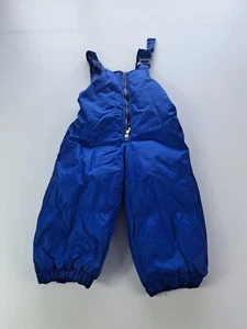 Kinder blaue Schneehose Latzhose Größe 3T Kleinkind Winter - Bild 1 von 18