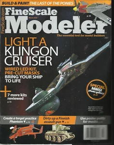 FINE SCALE MODELER MAGAZINE,  LIGHT A KLINGON   MARC, 2020   VOL. 38  ISSUE # 3 - Picture 1 of 1