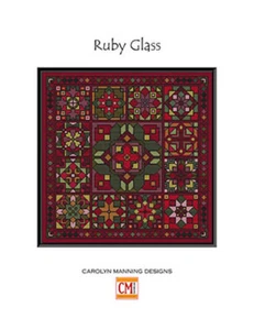Ruby Glass~Carolyn Manning Designs - Picture 1 of 1