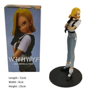 ANDROID 18 C18 - DRAGON BALL Z - ACTION FIGURE 12 CM ANIME MANGA COLLECTION - Imagen 1 de 1