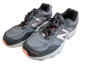 New Balance Shoes Women's Size 9.5 Gray Pink 510v4 Coral Trail Running WT510LS4 - Picture 1 of 11