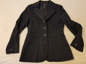 Womens The Limited Jacket Blazer M Medium Black - Picture 1 of 9