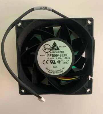 Rodamiento axial de bolas con ventilador PFB0948EHE DELTA DC Foto 1 de 2