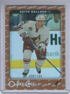 06/07 OPC Phoenix Coyotes Keith Ballard Rainbow card #382 Ltd #38/100 - Picture 1 of 2