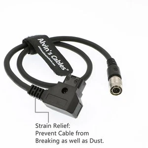 From UK for-ANTON-BAUER-D-Tap toHirose 4 Pin Power Cable forSound Device ZAXCOM - Picture 1 of 5