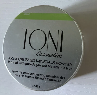 TONY COSMETICS  Rice & Crushed  MINERAL Loose POWDER FOUNDATION  400 Light - Image 1 of 4
