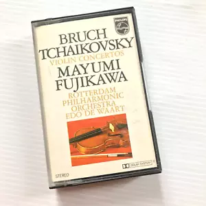 Mayumi Fujikawa - Bruch Tchaikovsky Violin Concerto - Edo de Waart Cassette - Picture 1 of 8