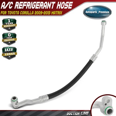 A/C Refrigerant Suction Line for Toyota Corolla 2009-2013 Matrix 2009-2014 1.8L - Image 1 of 4