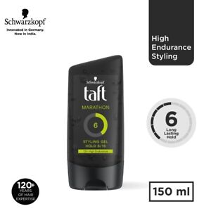 Schwarzkopf Taft Marathon Long Lasting High Endurance Hair Styling Gel 150ml