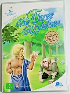 GEP Little Angel Fairytales-The Three Wishes-[DVD+CD]-Animated - Picture 1 of 4