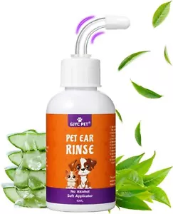 Ear Cleaner for Dogs and Cats,Dog Ear Infection Treatment for Itch Relief, - Picture 1 of 7