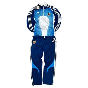 De Colección 00s 2006 Adidas España España Teamgiest Chándal Completo Bloque de Fútbol - Imagen 1 de 5