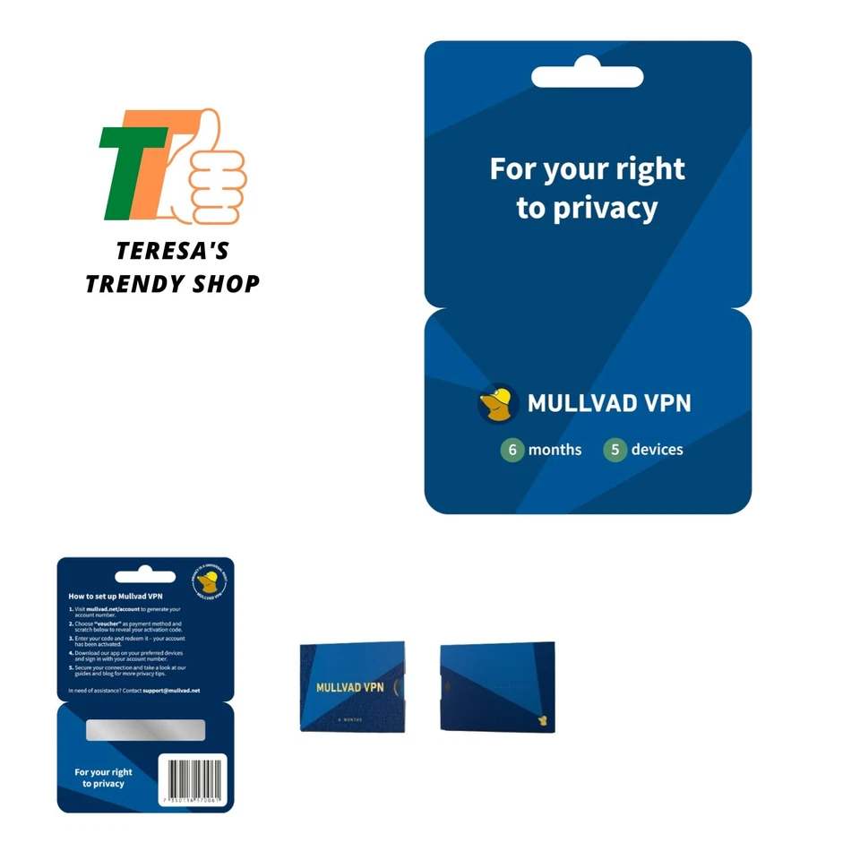 5 Devices for 6 Months | Protect Your Privacy with Easy-To-Use Security VPN S... - Image 1 of 4