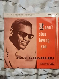 7"vinyl I Can't Stop Lovin You Ep by Ray Charles - Picture 1 of 3