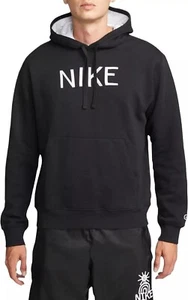 Nike Sportswear Herren Club Fleece Embroidered Logo Hoodie Schwarz DQ4020-010 Größe M - Bild 1 von 5
