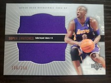 2003 Upper Deck Super Swatches Kobe Bryant JERSEY  PATCH /250 #KB-SS