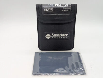 Schneider 4x5.65 ND1.8 Neutral Density (6-stop) Filter MFR #68-041856 - Image 1 of 4