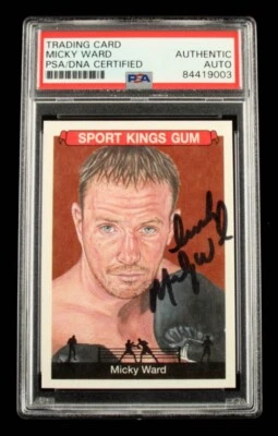 Micky Ward Signed 2018 Sportkings #41 (PSA) - A - Image 1 of 2