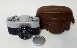 Narciss Russian Soviet KMZ Camera SLR 16mm Lens Vega-M-1 & Case - Picture 1 of 12