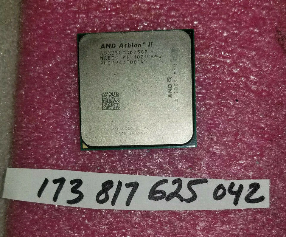 AMD Athlon II ADX2500CK23GM 3.0GHz 2MB L2 Cache Socket AM3 CPU - Image 1 of 1