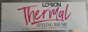 Lorion thermal styling brush-pink iron straightener+detangling brush+hair massa  - Picture 1 of 9