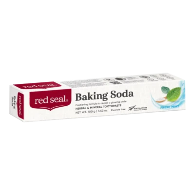 Red Seal Baking Soda Toothpaste 100g - Fresh Mint For Clean Whiter Looking Teeth - Image 1 of 3
