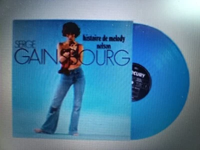 JANE BIRKIN - SERGE GAINSBOURG " Histoire de melody nelson " vinyl BLEU   neuf - Photo 1/4