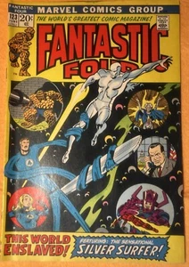 Fantastic Four #123 (Marvel Comics June 1972) - Picture 1 of 3