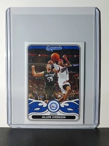 Allen Iverson Legends 2024-25 Panini NBA #491 Sticker Card Philadelphia 76ers - Picture 1 of 2