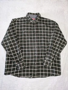 Wrangler Premium Qualität Flanellhemd - Herren Large - grün kariert kariert - Bild 1 von 10