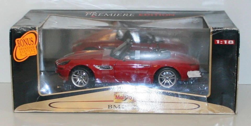 MAISTO 1/18 36896 BMW Z8 RED - Image 1 of 4